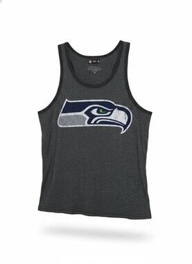 Seattle Seahawks Women's 12th Fan Heathered Grey Tank Top